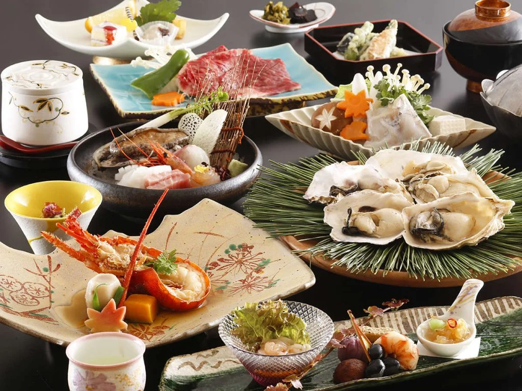 五大味覚夕食一例
